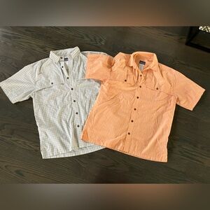 2 Patagonia Men’s Medium Button Downs